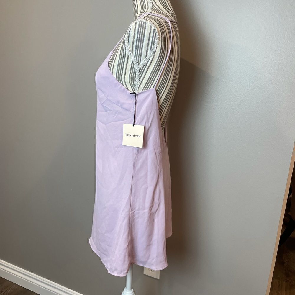 Pink Orchid Mini Slip Dress - Picture 3 of 7